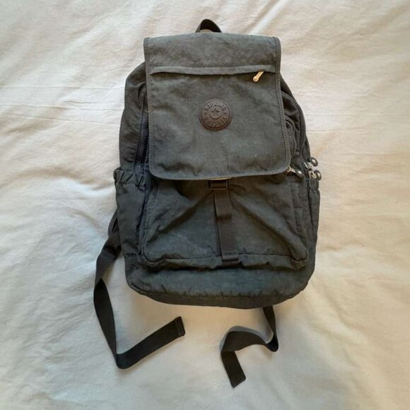 Kipling Blue Nylon Backpack - Picture 1 of 13
